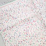 Moroccan Berber carpet Beni Ouarain with multicolored polka dots new