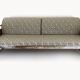 Restored Bauhaus Tubular Steel and Chrome Sofa, Czechoslovakia, 1940s