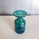 Soliflore en verre soufflé multicouche signé 1970