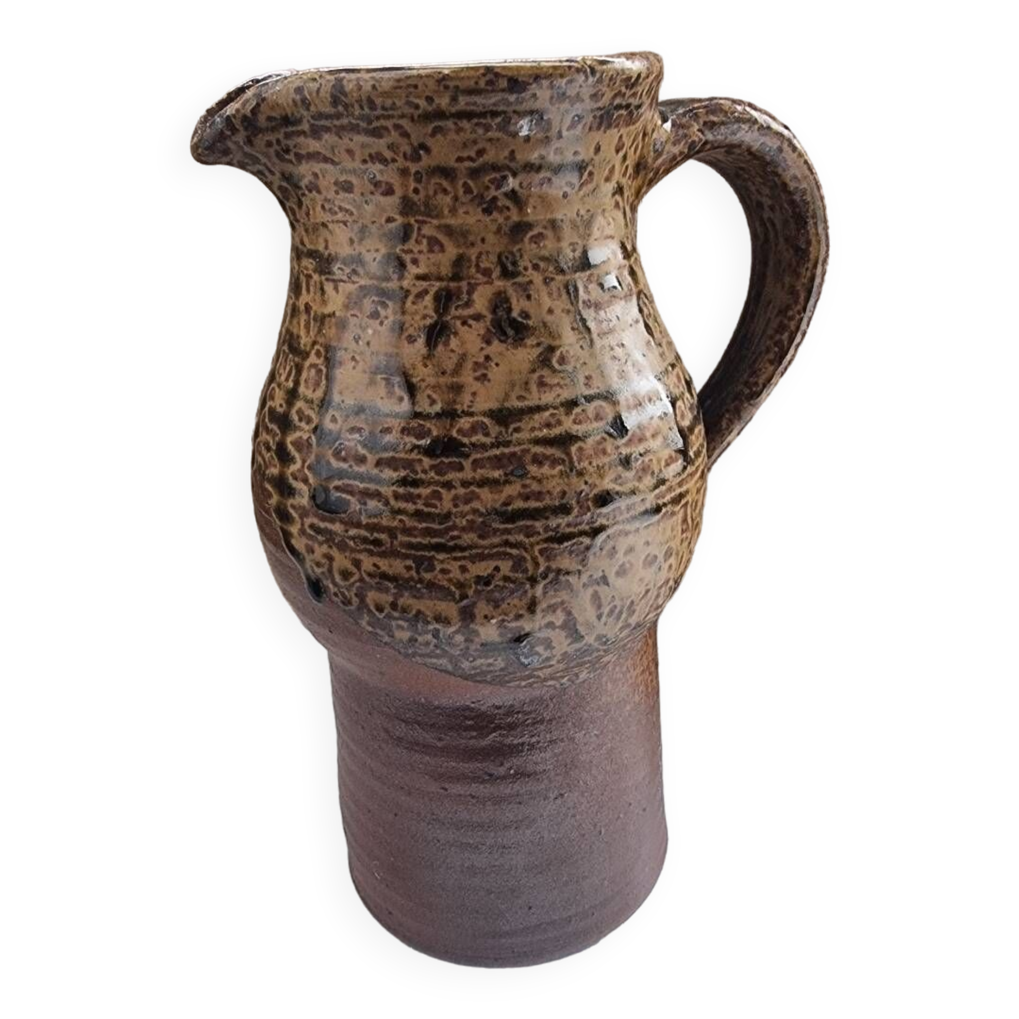 Pyrite sandstone vase from La Borne 1960