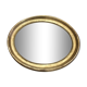 Old mirror gilded wooden frame.