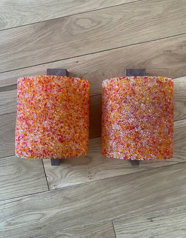 Pair of 50's wall lights