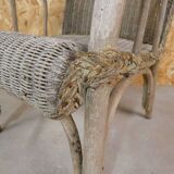 ancien fauteuil Lloyd Loom