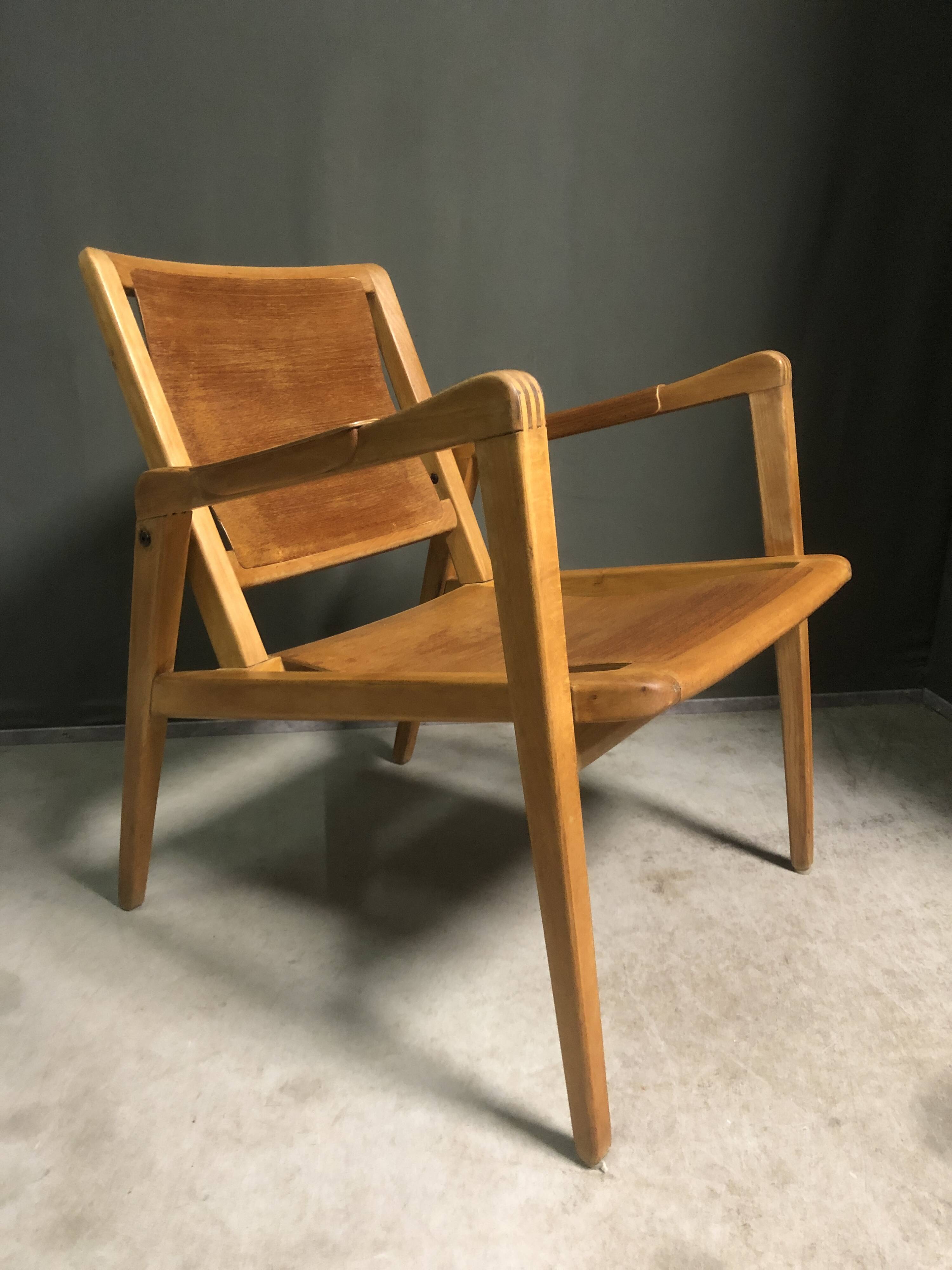 Axel larsson armchair for bodafors, 1950's.