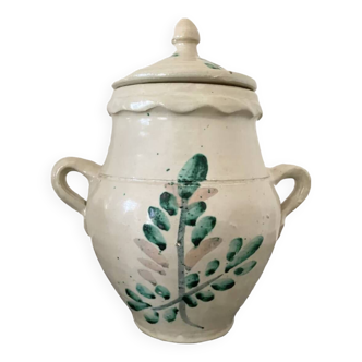 Lucena lidded pot Cordoba Spain 40'S