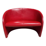 Canapé cuir Lella et Massimo Vignelli pour Poltrona Frau 1989