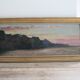 Marius Reynaud painting "Algerian Coast at Sunset"