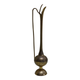 Ewer in gilded brass fully chiseled 19°