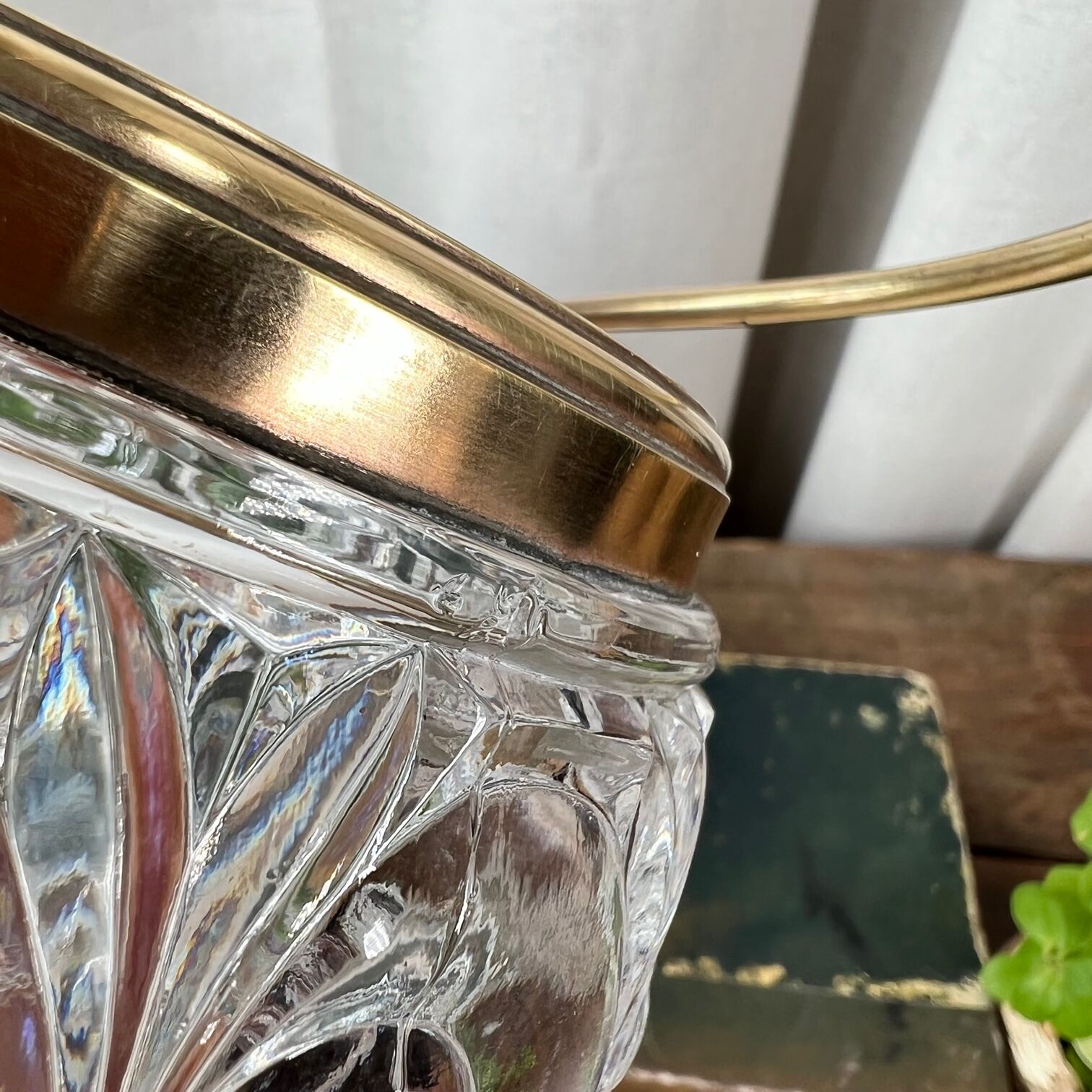 Baccarat crystal bucket