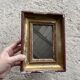 Small antique gold mirror 16x23cm