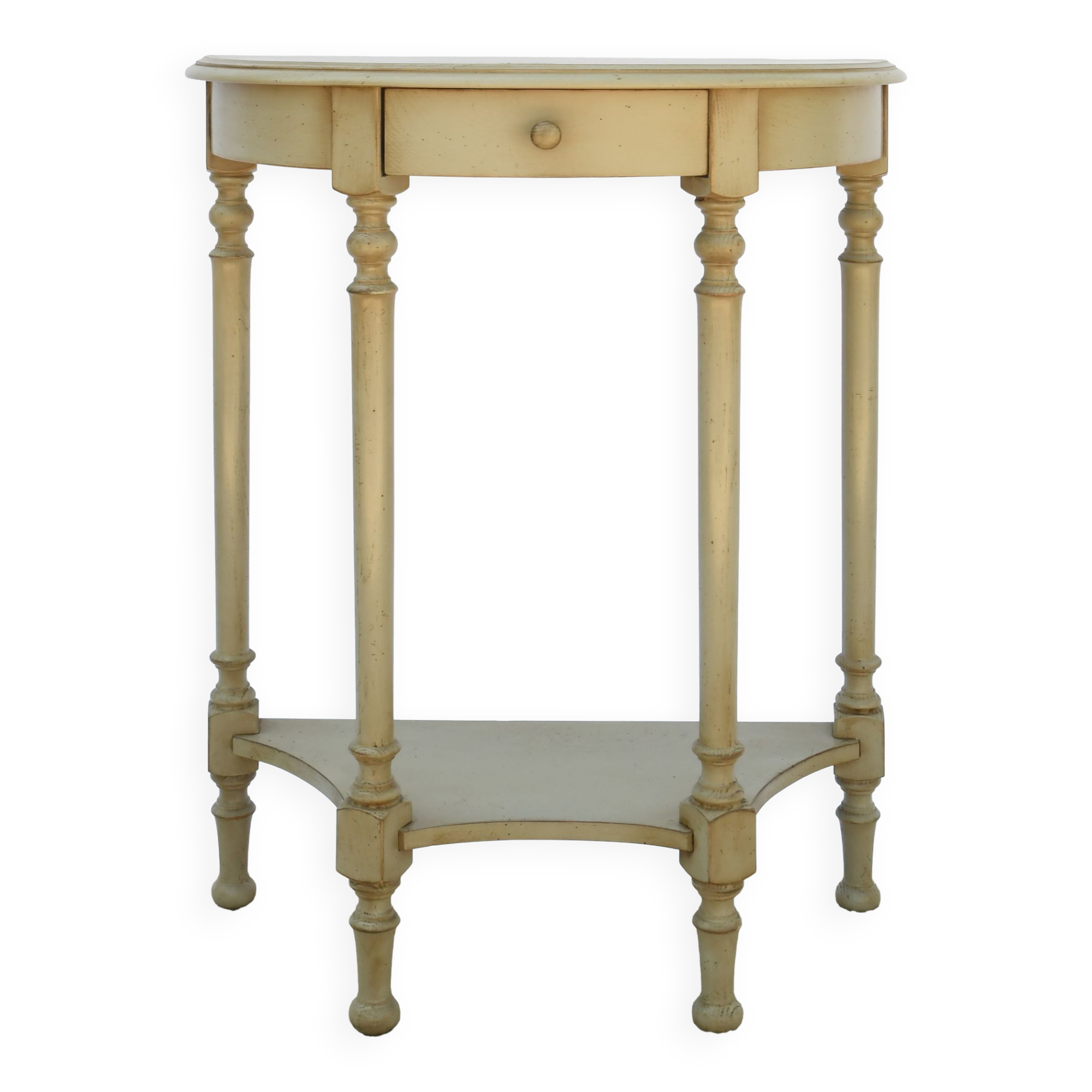 Lacquered wooden console