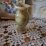 Onyx baluster vase