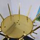 Vintage metal hat and coat rack