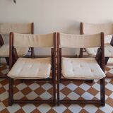 Set of 4 Kon-Tiki chairs