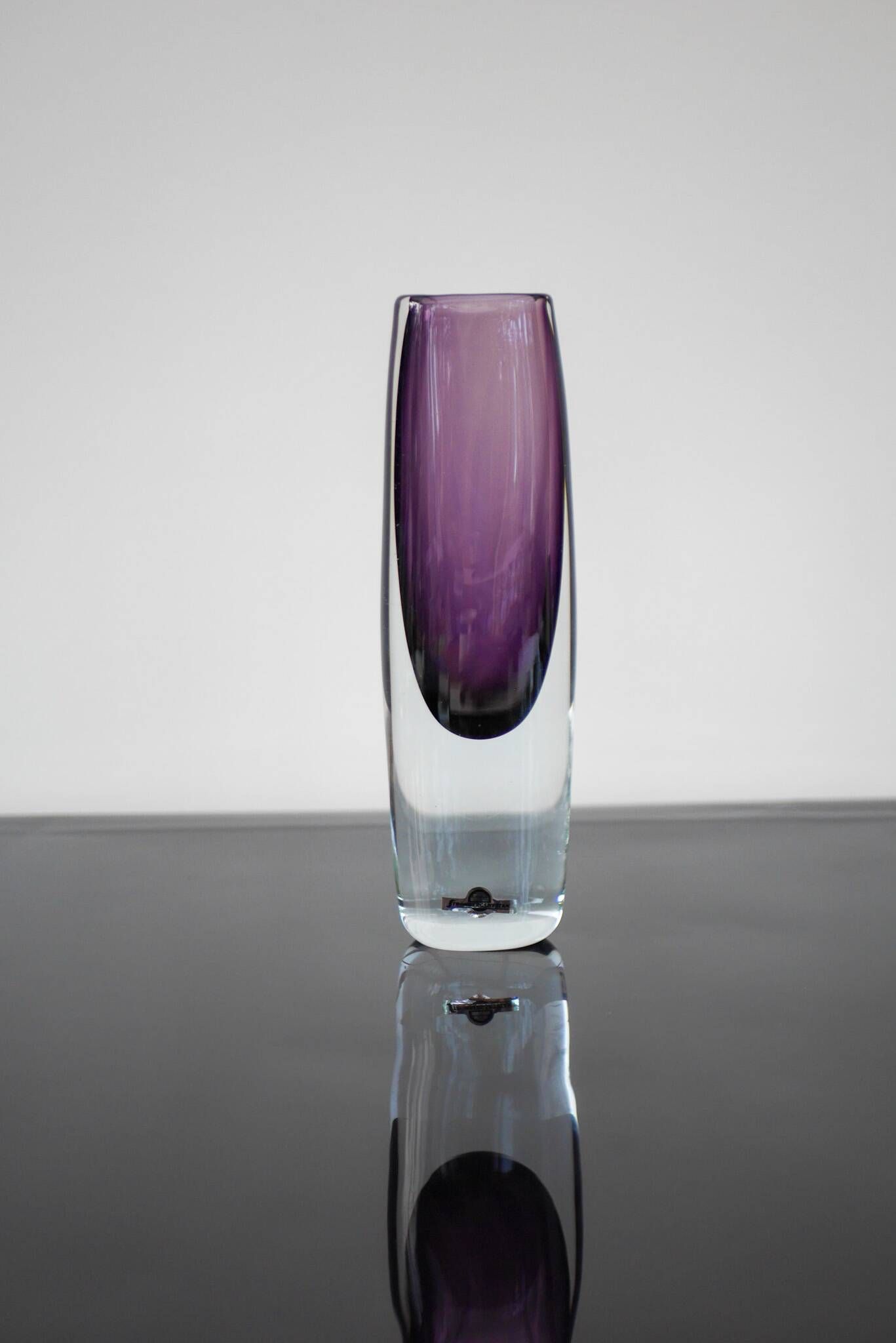 Scandinavian Art Vase by Gunnar Nylund for Strömbergshyttan, Sweden