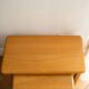 Vintage brutalist 60s/70s oak nesting tables