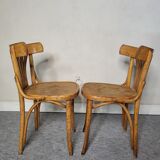Pair of bistro chairs