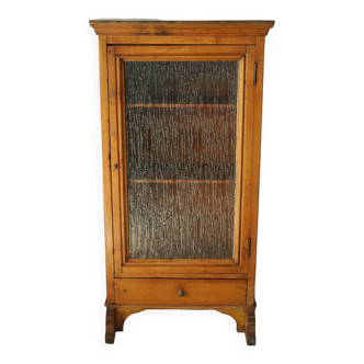 Vitrine basse campagnarde début XXème