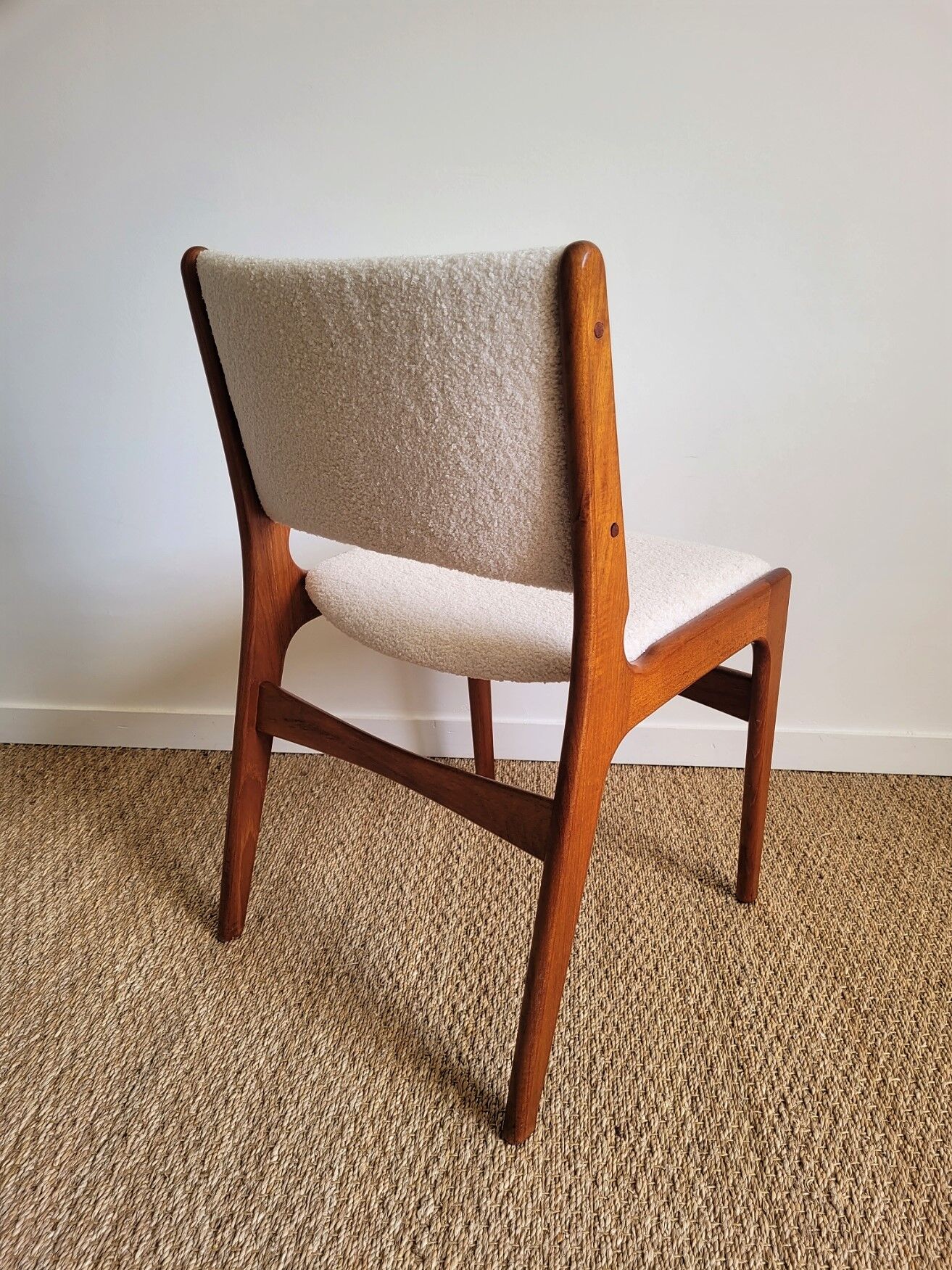 Set of 6 Scandinavian teak chairs Erik Buch model 89