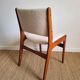 Set of 6 Scandinavian teak chairs Erik Buch model 89