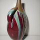 Vase soliflore in glazed ceramic earthenware vintage contemporary art 20th century