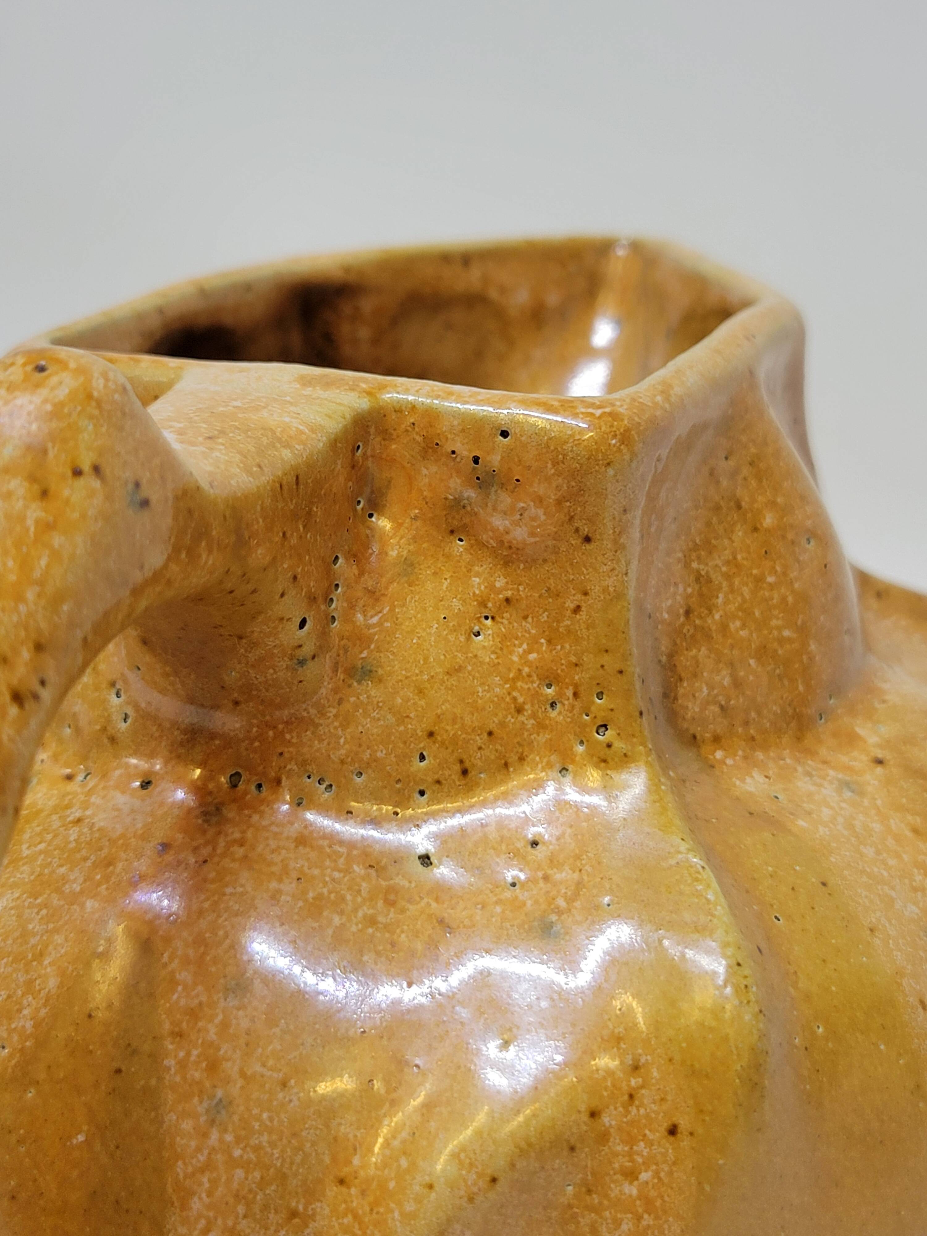 Antique Art Deco Art Nouveau Stoneware Pitcher Carafe 1 Liter