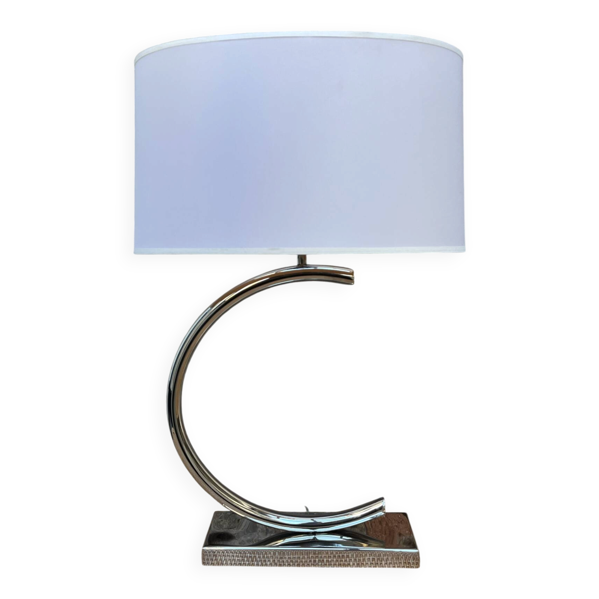 Lampe à poser métal contemporaine