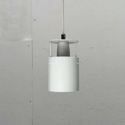 Fyrtønden pendant lamp, minimalist Danish modern mid-century by Asger Bay Christiansen for Lys, 1960s.
