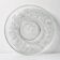 Cibulak Glass Plate: Mid-Century Clear Modern Platter by Pavel Panek/ 1974
