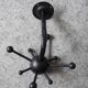 Coat rack patere sputnik vintage