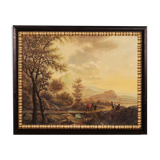 Bucolic landscape from XXth century