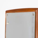 Miroir mural du milieu du siècle par Ølholm Møbelfabrik