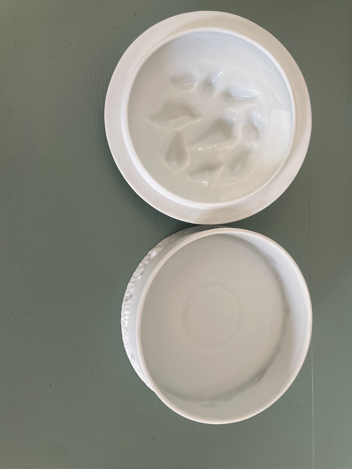 Antique Limoges porcelain box