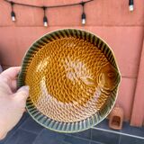 10 Sarreguemines fish plates