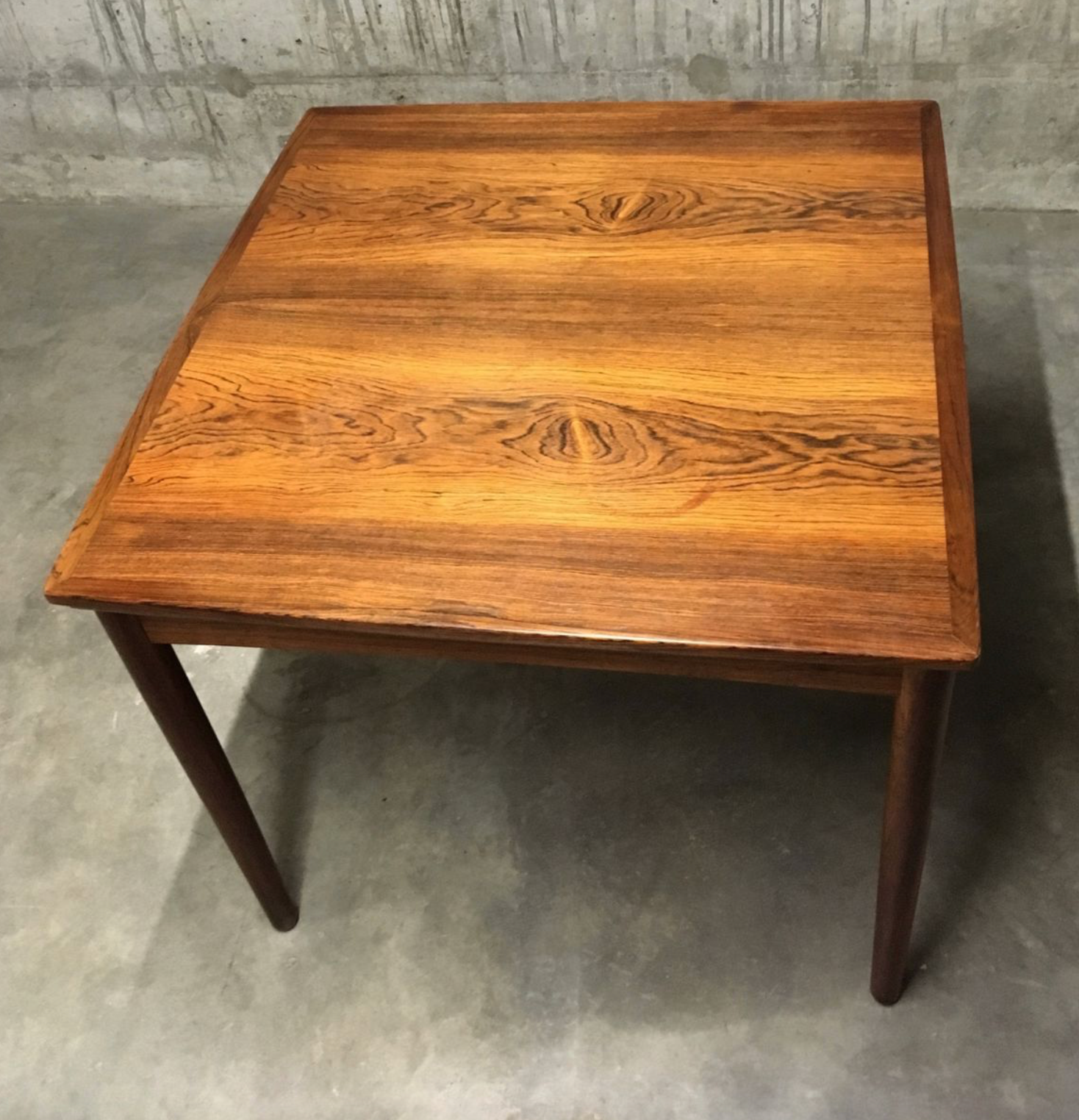 Mid-Century Danish Extendable Palisander Dining Table by Poul Hundevad, 1960s