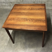 Mid-Century Danish Extendable Palisander Dining Table by Poul Hundevad, 1960s