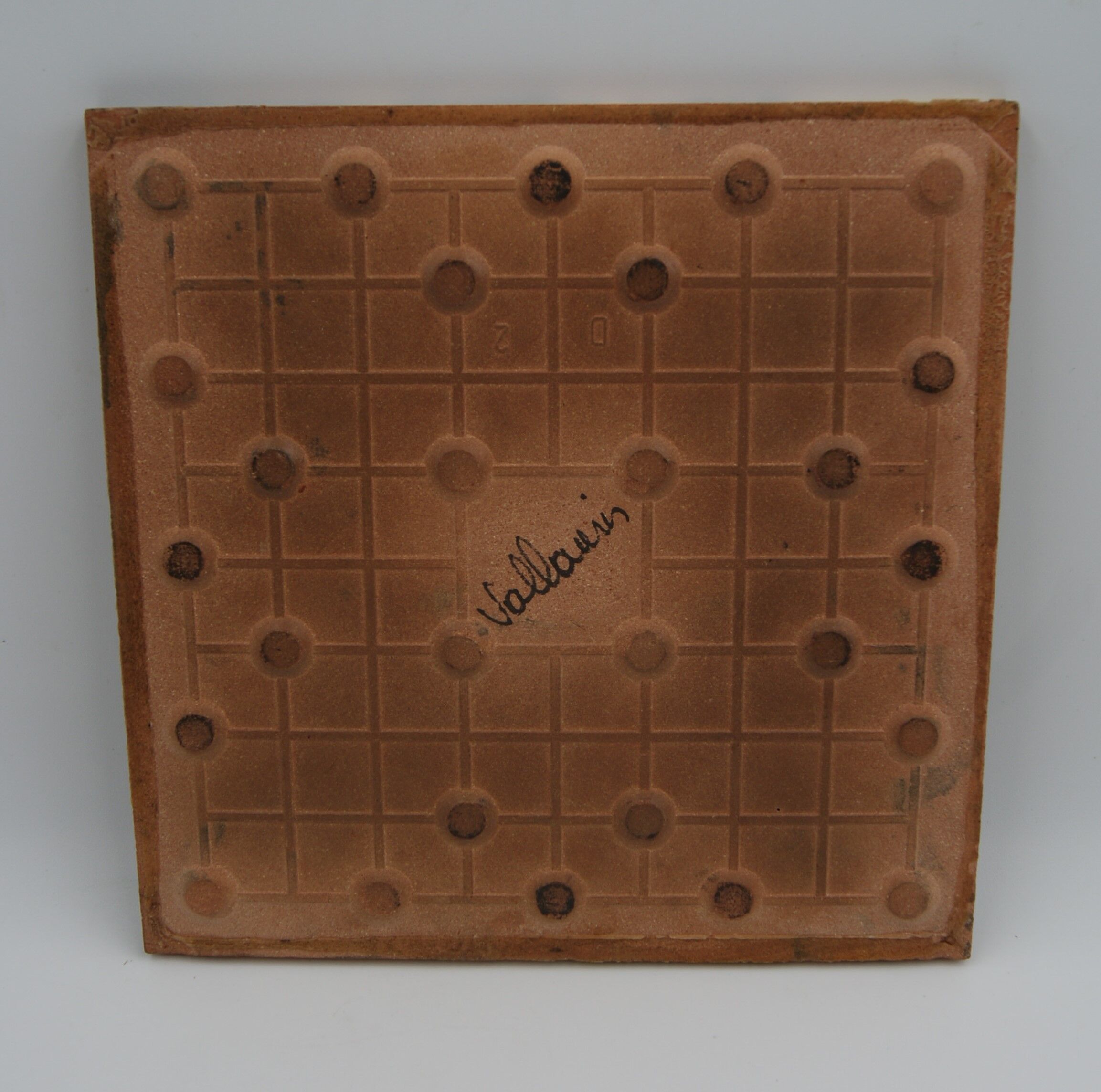 Vintage Vallauris ceramic tile