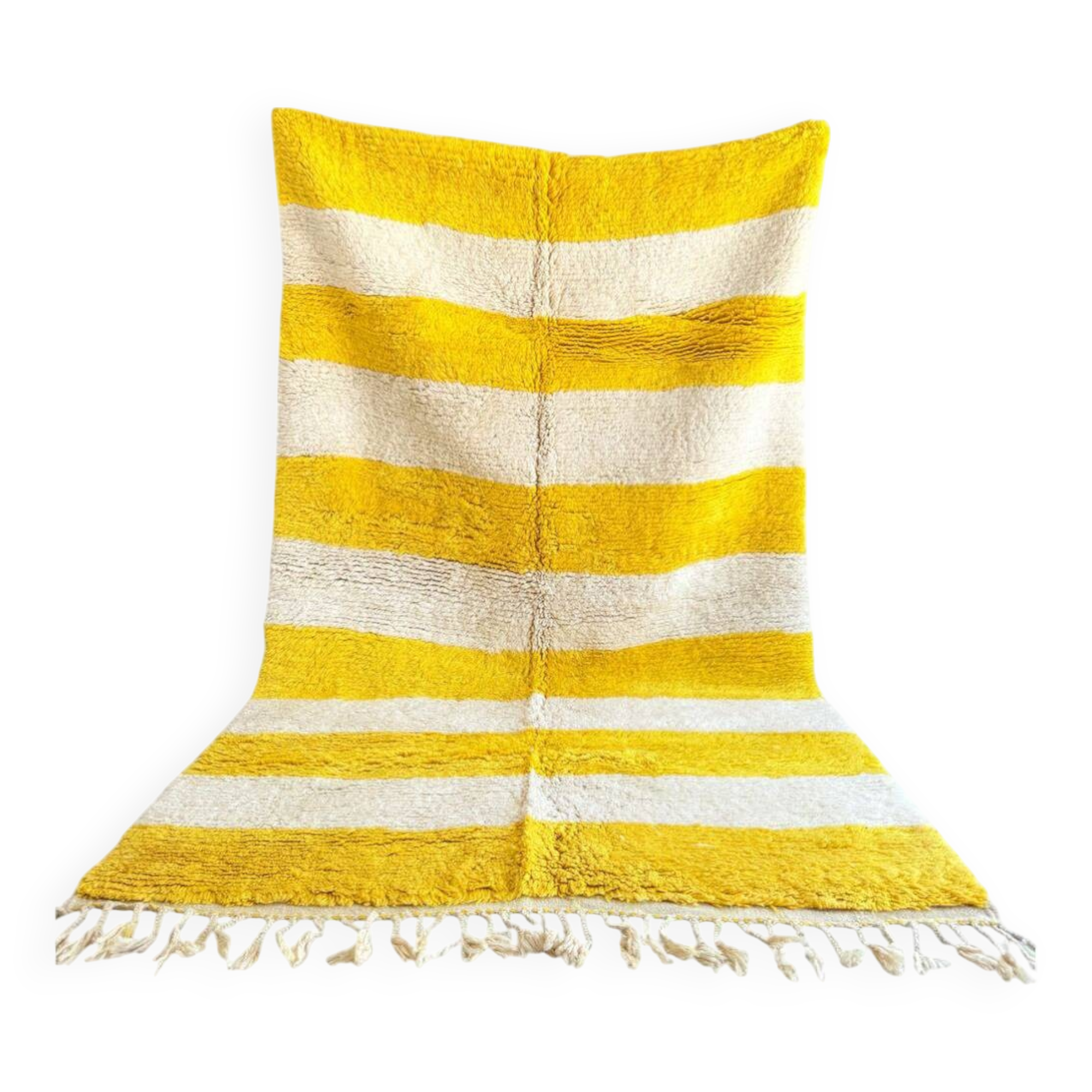 Tapis berbère beni ouarin fait main traditionnelle taille 150 x 250 cm