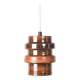 Clay hanging lamp green
