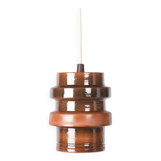 Clay hanging lamp green