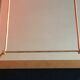 Wall-mounted gilded vintage wrought iron mirror