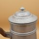 Antique aluminum coffee maker