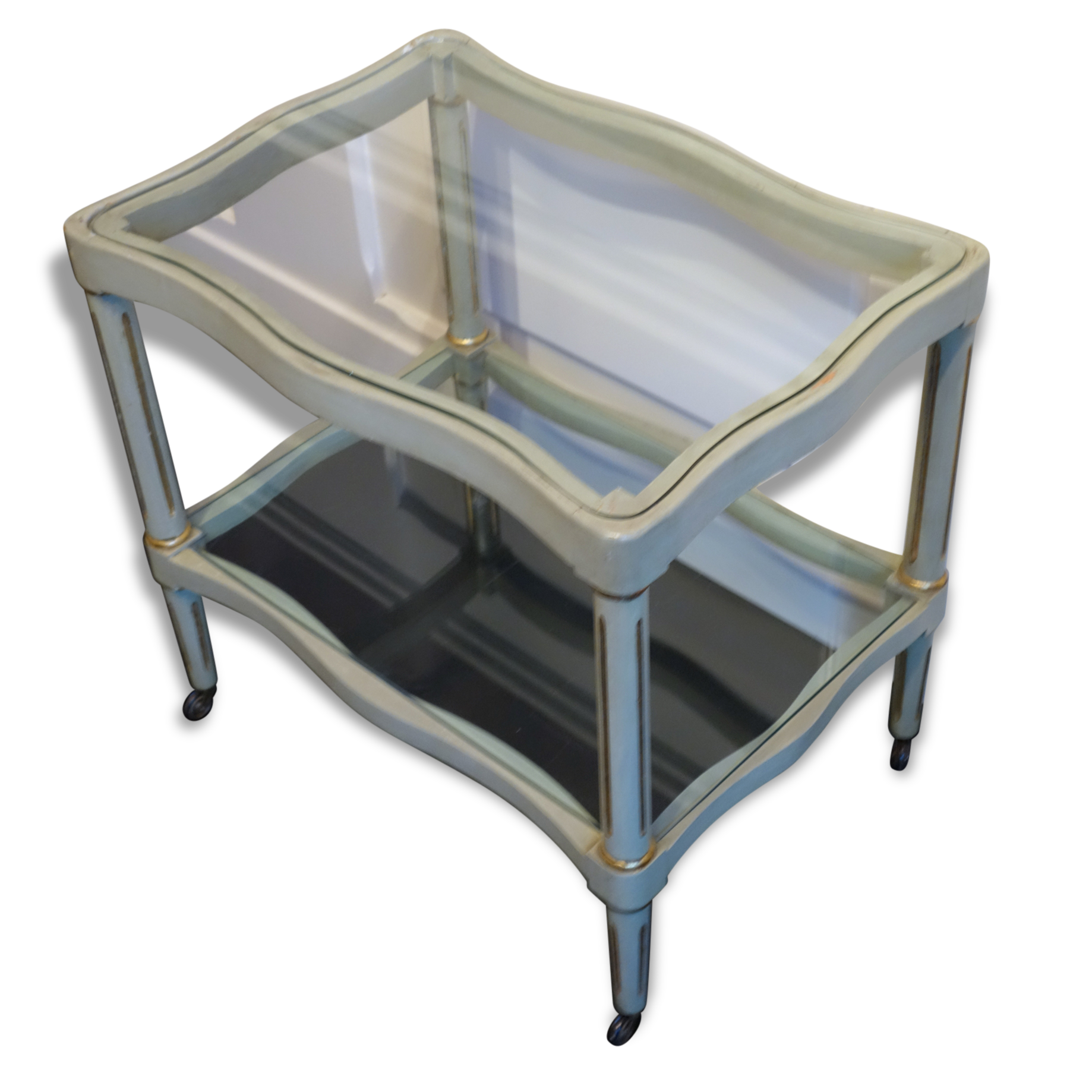 Pretty little table on wheels 1940