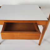 Wooden side table, Van Den Berghe-Pauvers, Belgium