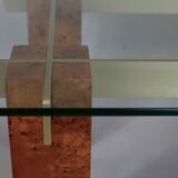 Coffee table, model "last century", Italy circa 1970