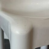 White 4875 chair by Carlo Bartoli for Kartell