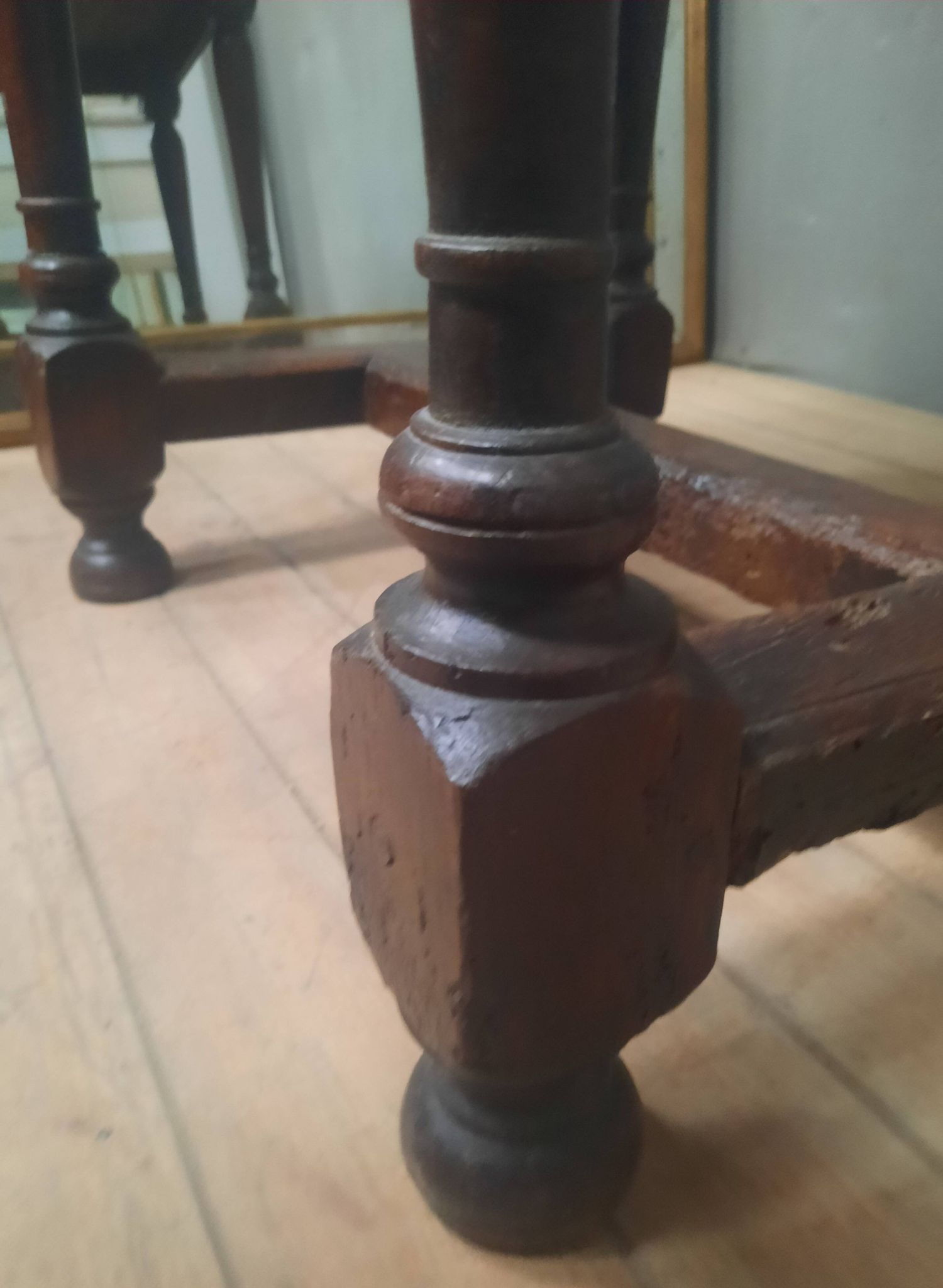 Table rectangulaire rustique, XVIIIème s.