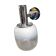 Targetti Sankey two-tone bubbled glass globe wall light - Ref 856