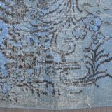 Blue Vintage Oushak Carpet sku 1922