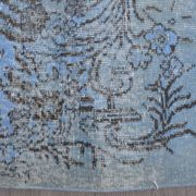 Blue Vintage Oushak Carpet sku 1922